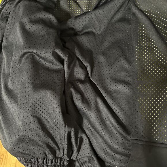 Black Nitro Racing Armored Textile Touring Motorcycle Jacket  Size 4XL - Picture 5 of 12